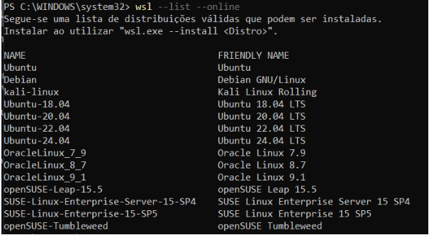 Como instalar WSL